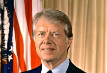 James Earl “Jimmy” Carter Jr. è morto il 29.12.2024 nel luogo in cui era nato, a Plains, VS Stato della Georgia