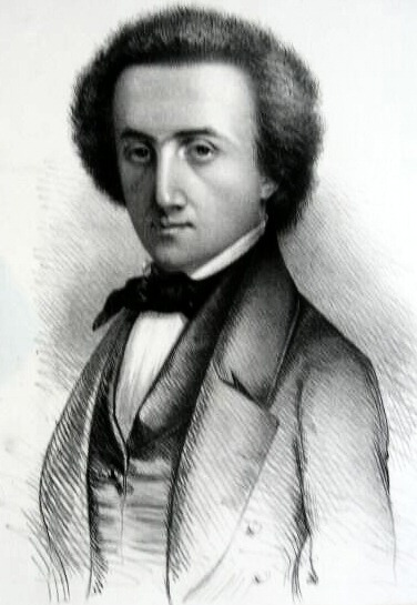 Ferdinand Lassalle, nato l'11 aprile 1825 a Breslavia con il nome di Ferdinand Johann Gottlieb Lassal; morto il 31 agosto 1864 a Carouge. Litografia di autore sconosciuto conservata nel Museo Civico di Düsseldorf.