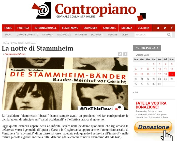Contropiano La notte di Stammheim Bildschirmfoto Auszug Berlin 2025-10-19 SP