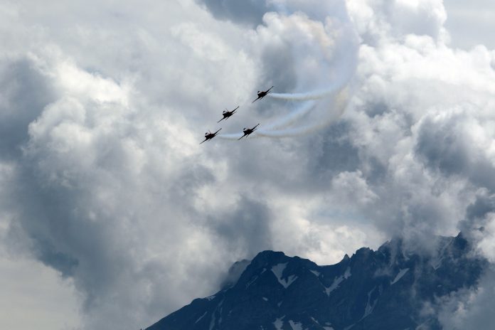 Aerei dell’Aeronautica militare svizzera. Fonte: Pixabay, Foto: Andreas Glöckner