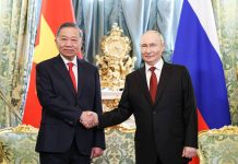 Vladimir Putin definisce produttivi i colloqui To Lam con il suo omologo vietnamita